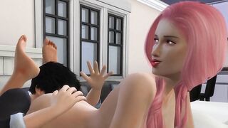 Futa Gf accidently has lovemaking with boyfriend's BFF in "dirty seconds" - Scene 51