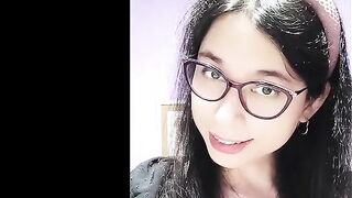 pinay tgirl DaniTheCutie gives you encouragement as you spend individual time with her