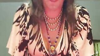 Chesty Sissy Spunking