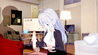 [majo no Tabitabi] Elaina(three dimensional Manga Porn)