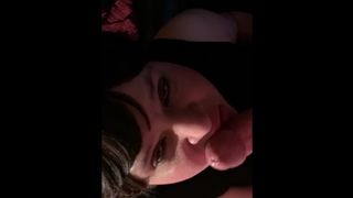 Verbal Military Daddy Receives BJ from Shemale