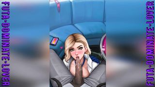 [2D Comic] Futa Spider-Damsel - Into The Spider-Verse