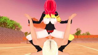 Futa - Monster Musume - Zombina x Tionishia