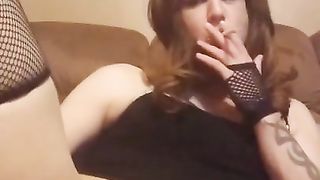 Sissy CD Futah Smoking and Frolicking