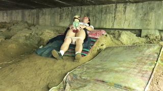 Thailand college girl tranny solo and barbie