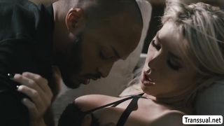 Stud didnt hope to bang her Neighbors TGirl Aubrey Kates bootie