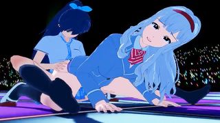 HIBIKI GANAHA HERMAPHRODITISM TAKANE SHIJOU THE IDOLMASTER